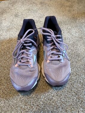 Mizuno Wave Inspire 15 Running Shoes Women’s Size 10 Purple Stability Athletic
